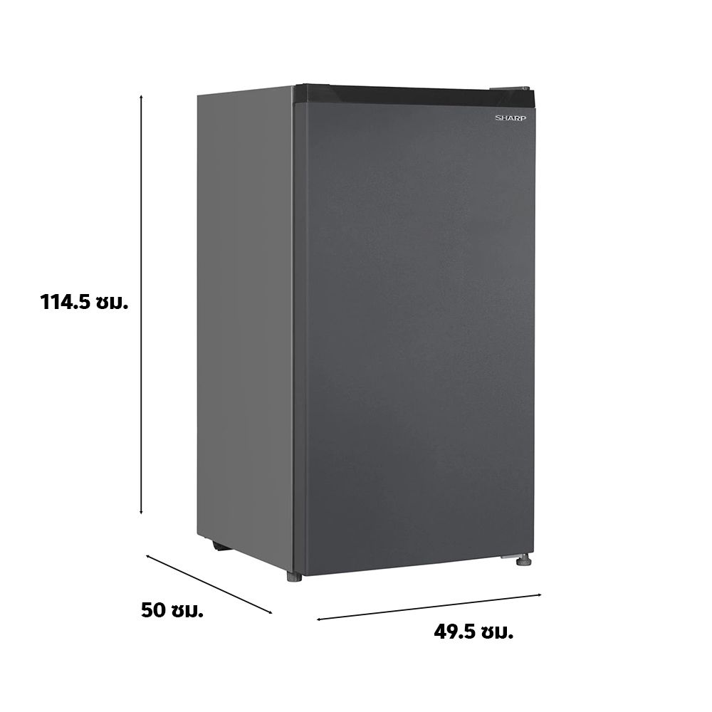 SHARP REFRIGERATOR 1 DOOR 5.4 Q INVERTER SJ-S150XT-DK