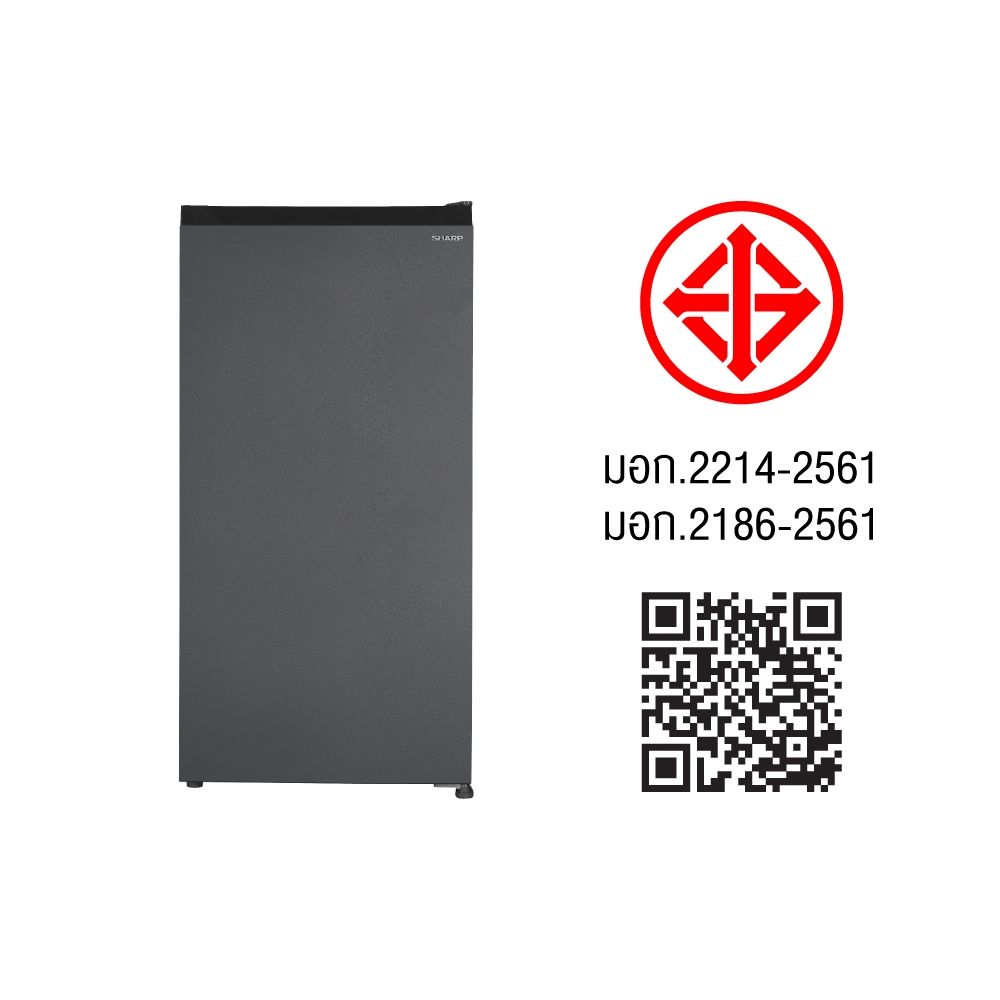 SHARP REFRIGERATOR 1 DOOR 5.4 Q INVERTER SJ-S150XT-DK