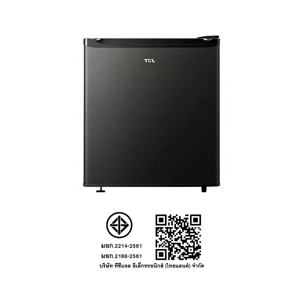 TCL ตู้เย็น มินิบาร์ 1.6Q รุ่น RT04XFSDB