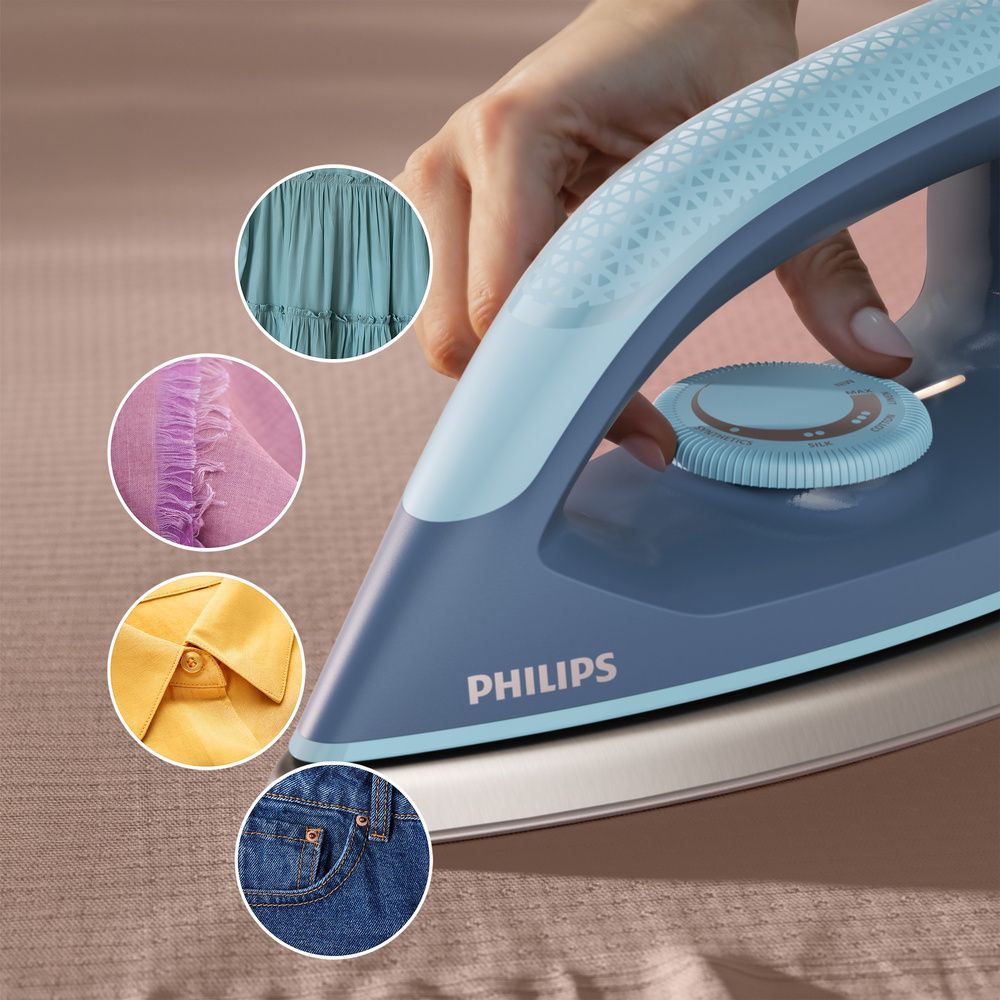 PHILIPS เตารีดแห้ง 1100 วัตต์ รุ่น HD1175/20