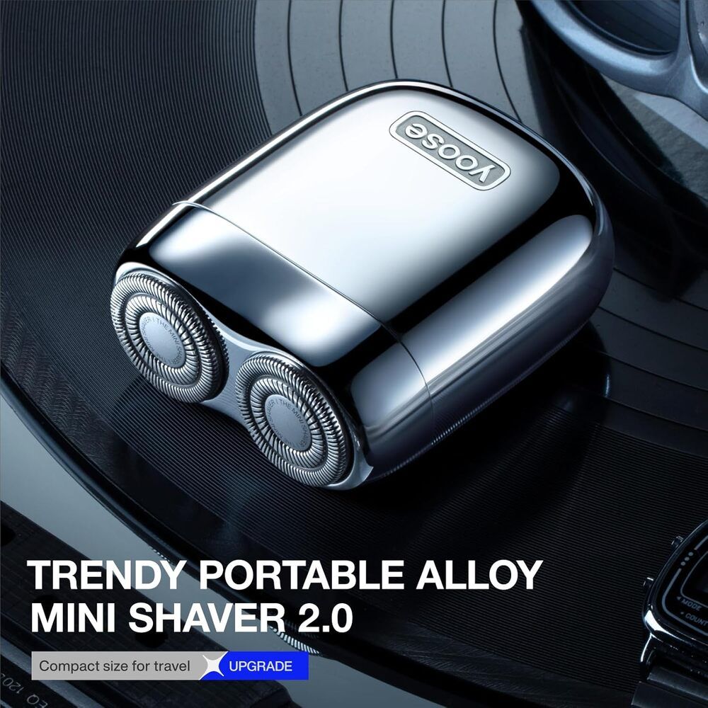 YOOSE เครื่องโกนหนวด MINI 2.0 สีเงิน