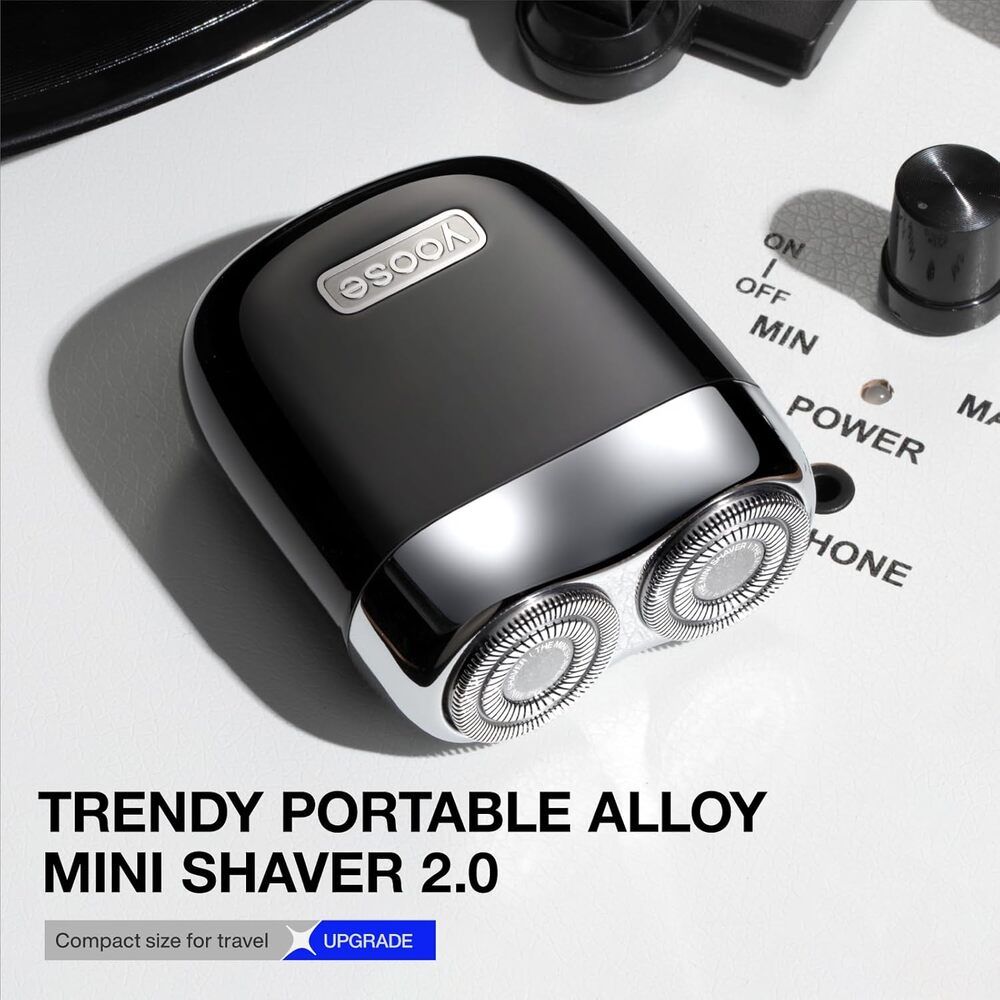 YOOSE เครื่องโกนหนวด MINI 2.0 สีดำ