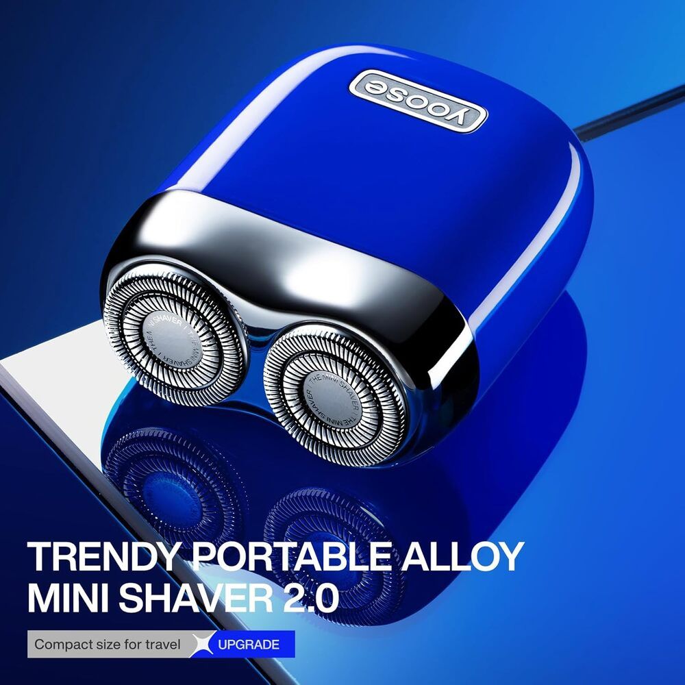 YOOSE เครื่องโกนหนวด MINI 2.0 สีน้ำเงิน