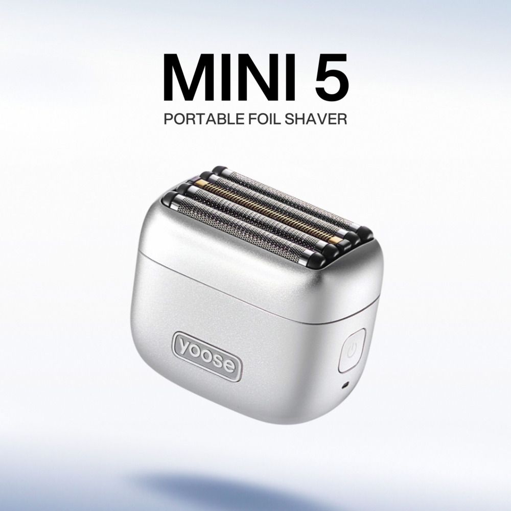 YOOSE เครื่องโกนหนวด MINI 5 สีเงิน