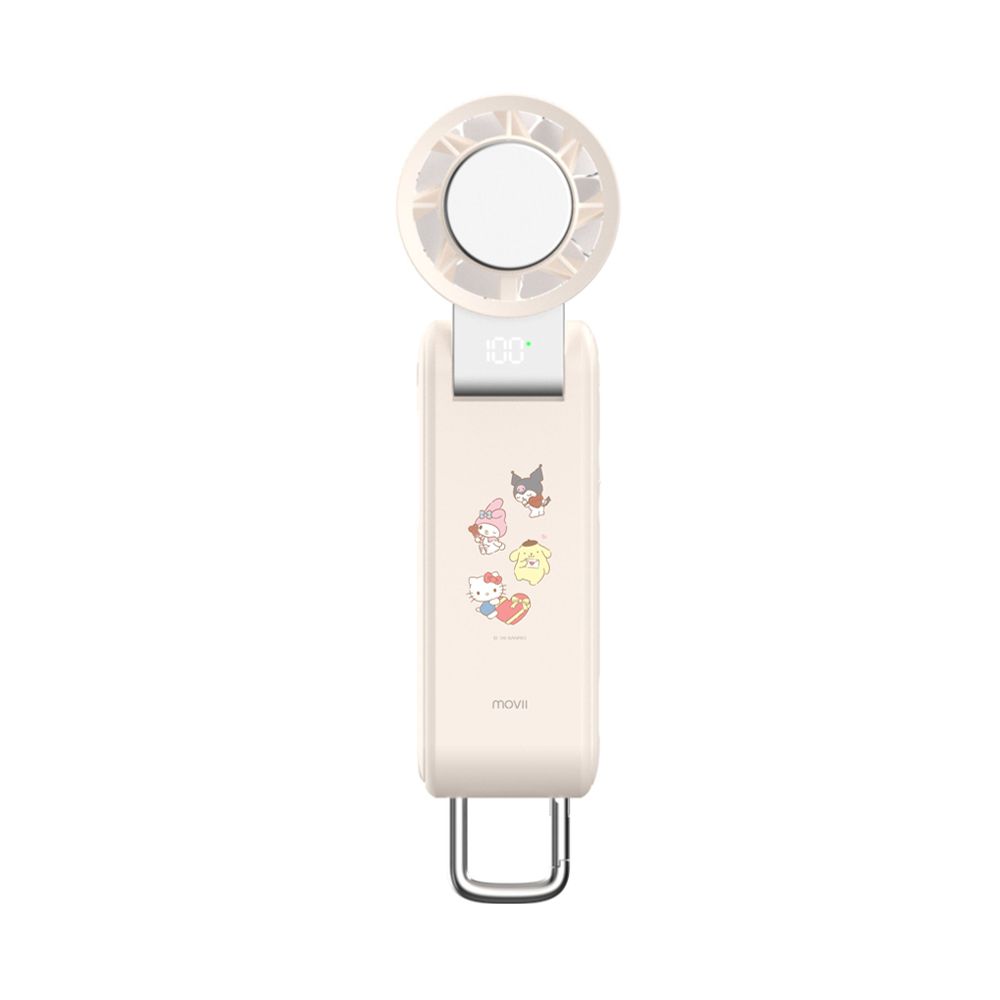 MOVII HANDHELD FAN SANRIO BEIGE