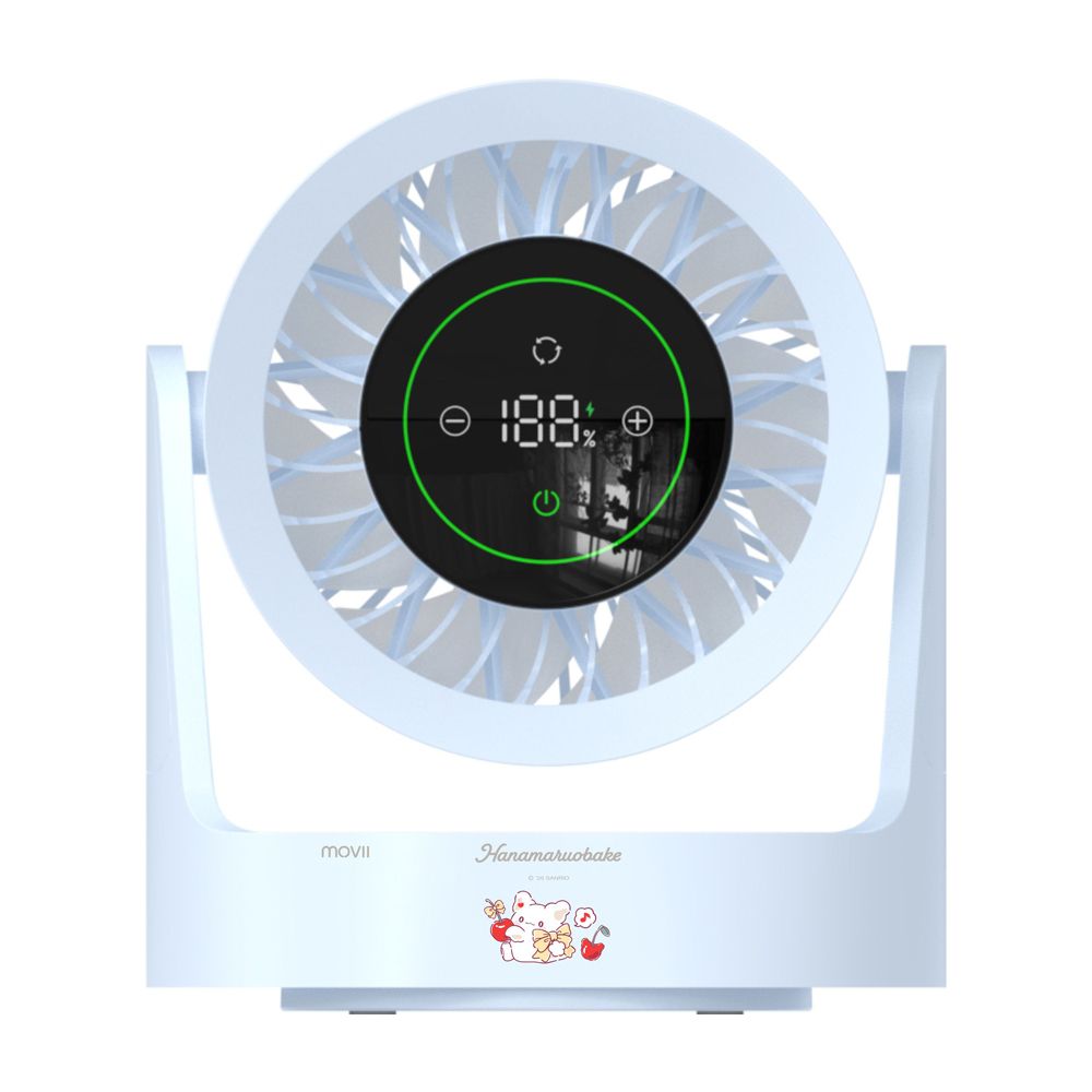 MOVII PORTABLE DESK FAN SANRIO BLUE