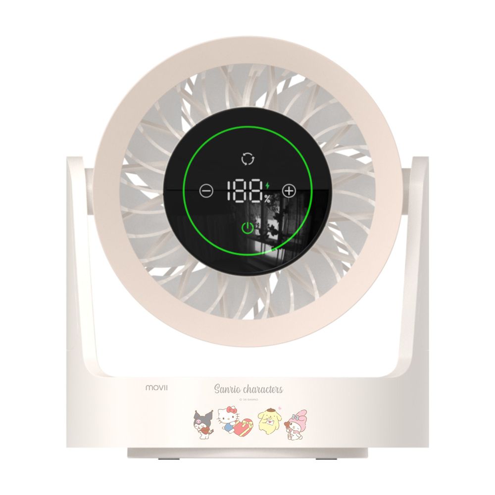 MOVII PORTABLE DESK FAN SANRIO BEIGE