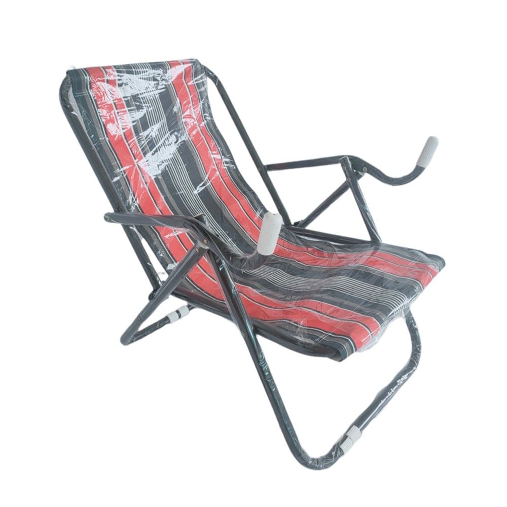 เก้าอี้พักผ่อนลายริ้ว 58X110X64ซม.