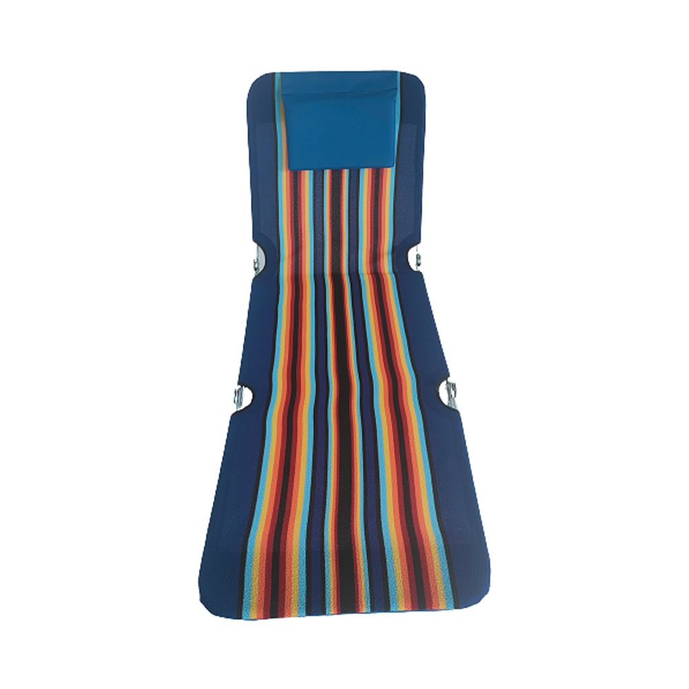 เตียงพับ 3ตอน สีน้ำเงิน/ทหาร61X186X29ซม.