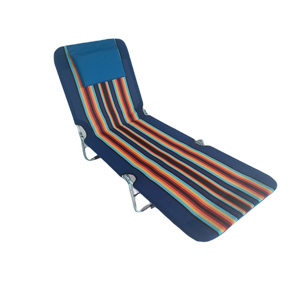 เตียงพับ 3ตอน สีน้ำเงิน/ทหาร61X186X29ซม.