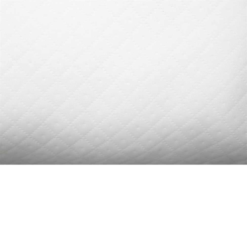 โมเมนโตหมอนหนุนผ้านุ่มขาวขอบเทา17X27นิ้ว