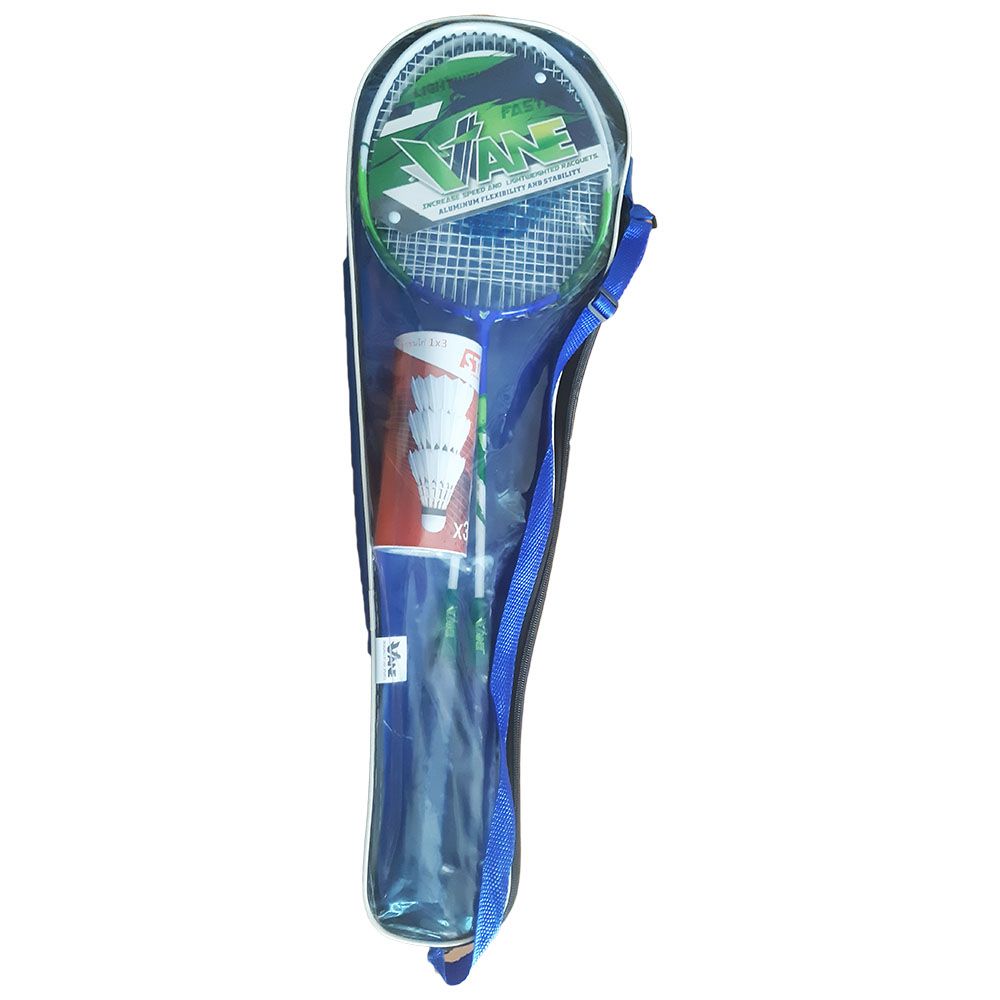 ไม้แบดแพ็คคู่พร้อม 3 ลูก 03 STL