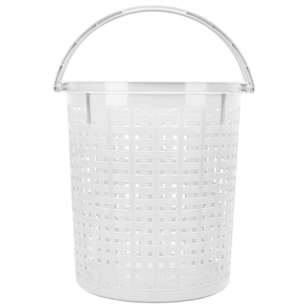 โลตัสตะกร้ากลมมีหูหิ้วลายหวาย