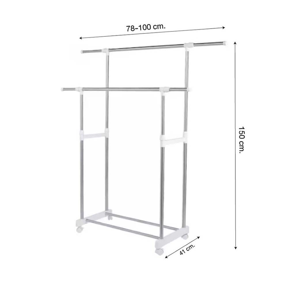 โลตัสราวแขวนผ้าบาร์คู่