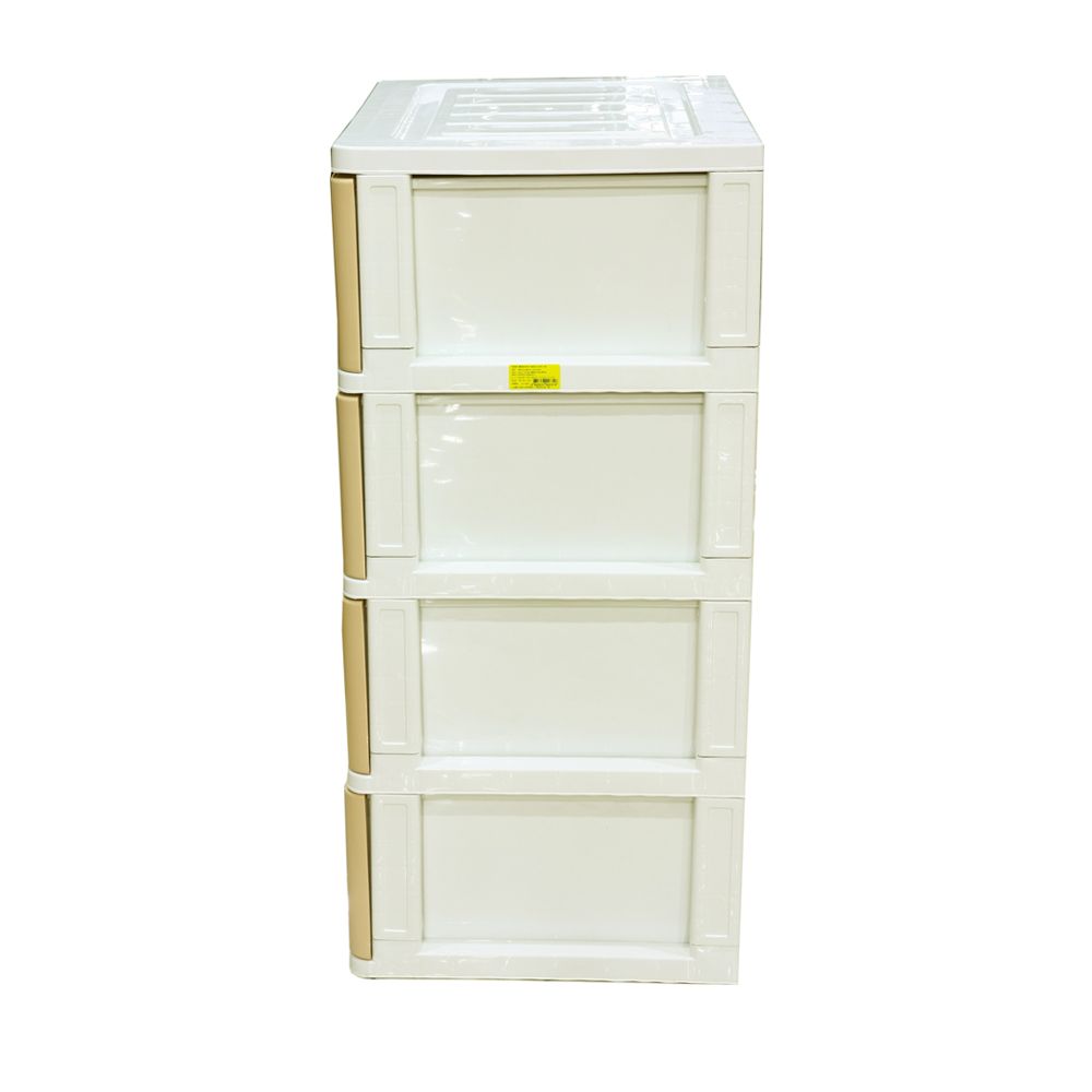 โลตัสตู้ลิ้นชักหน้ากว้างSMILEขาวครีม4