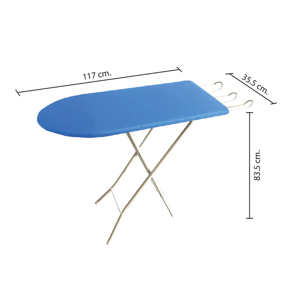 LOTUSS โต๊ะรีดผ้าหน้ากว้างยืนรีด 6 ระดับ ขนาดใหญ่