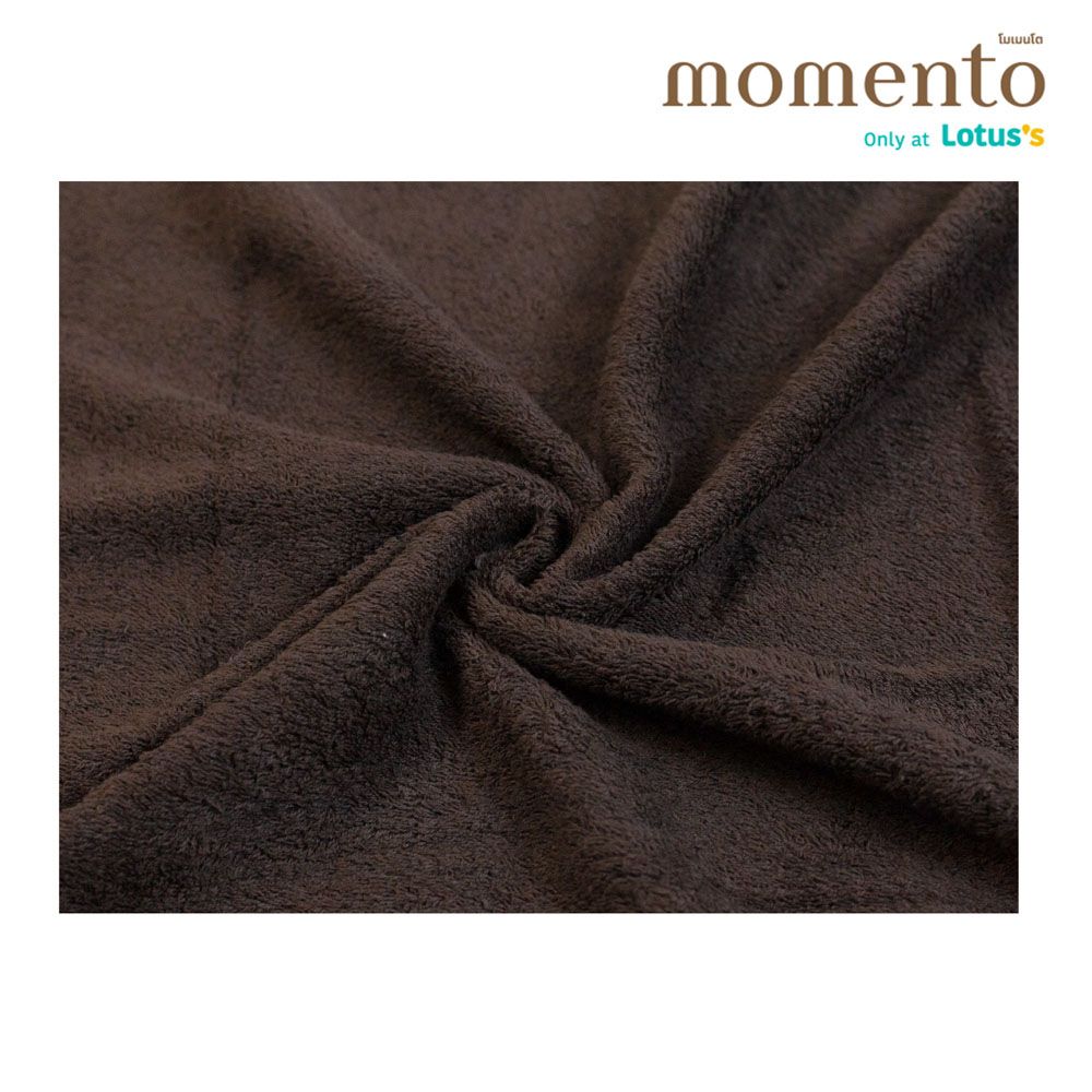 MT ผ้าขนหนูเนื้อนุ่มนุ่มตาลเข้ม27X54นิ้ว