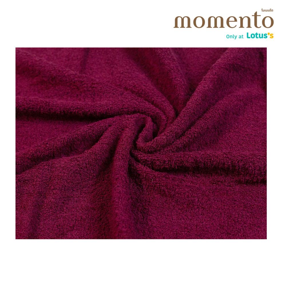 MTผ้าขนหนูเนื้อนุ่มนุ่มเลือดหมู27X54นิ้ว