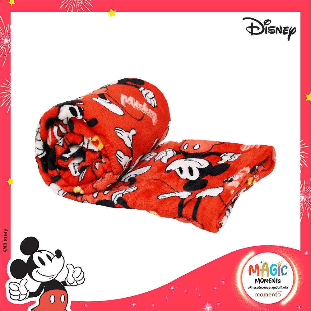 โมเมนโตผ้าห่มแฟลนเนล MICKEY 60X80 นิ้ว