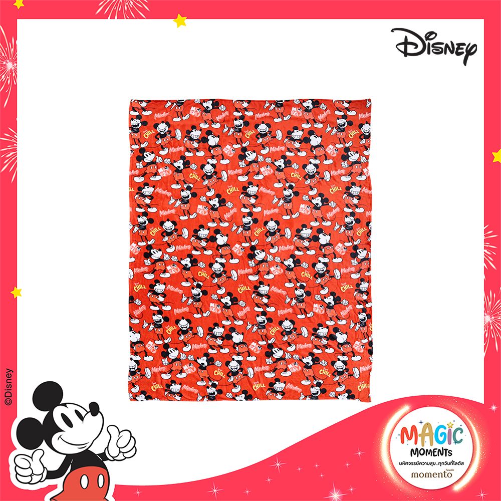 โมเมนโตผ้าห่มแฟลนเนล MICKEY 60X80 นิ้ว