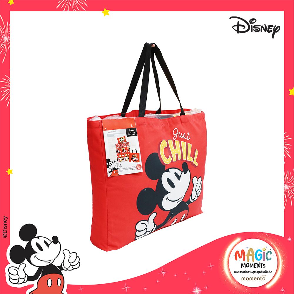 โมเมนโตหมอน+ผ้าห่ม MICKEY 60X80 นิ้ว