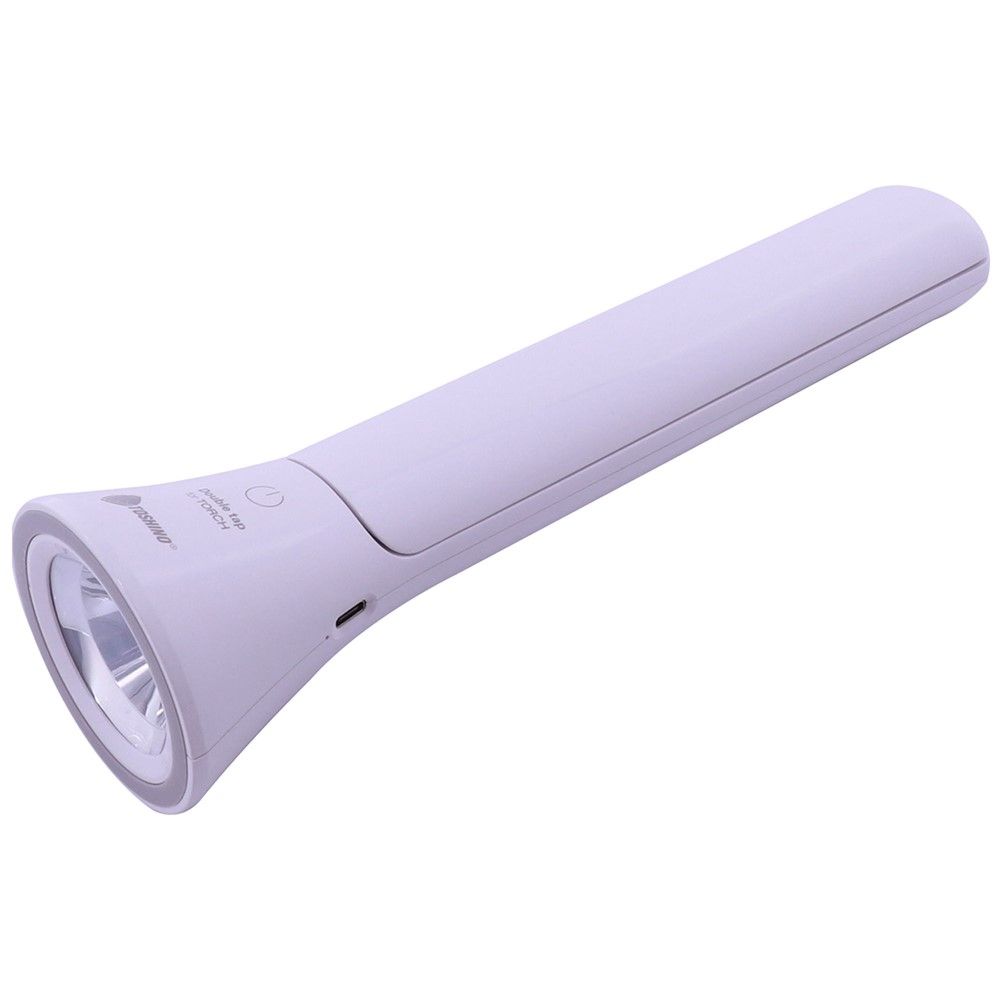 TOSHINO โคมไฟตั้งโต๊ะ LED+ไฟฉาย สีขาว