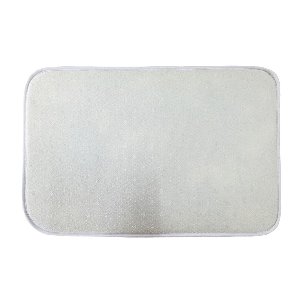 พรมเช็ดเท้าMEMORY FOAM ลายใบไม้ 40X60ซม.