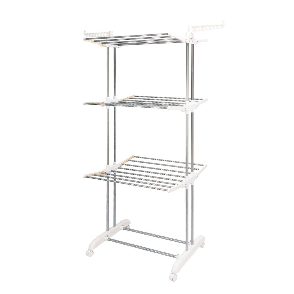 ราวตากผ้าแสตนเลส 3 ระดับ