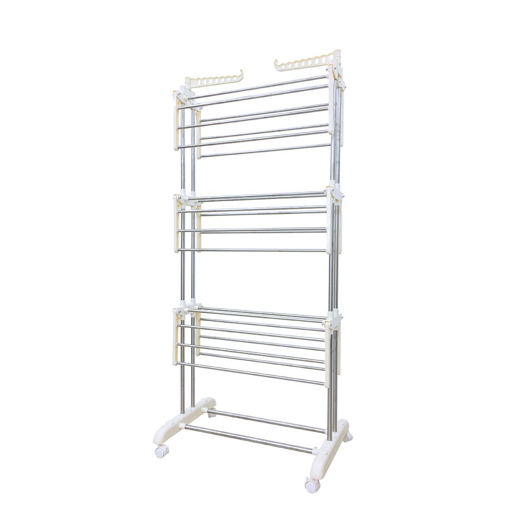 ราวตากผ้าแสตนเลส 3 ระดับ