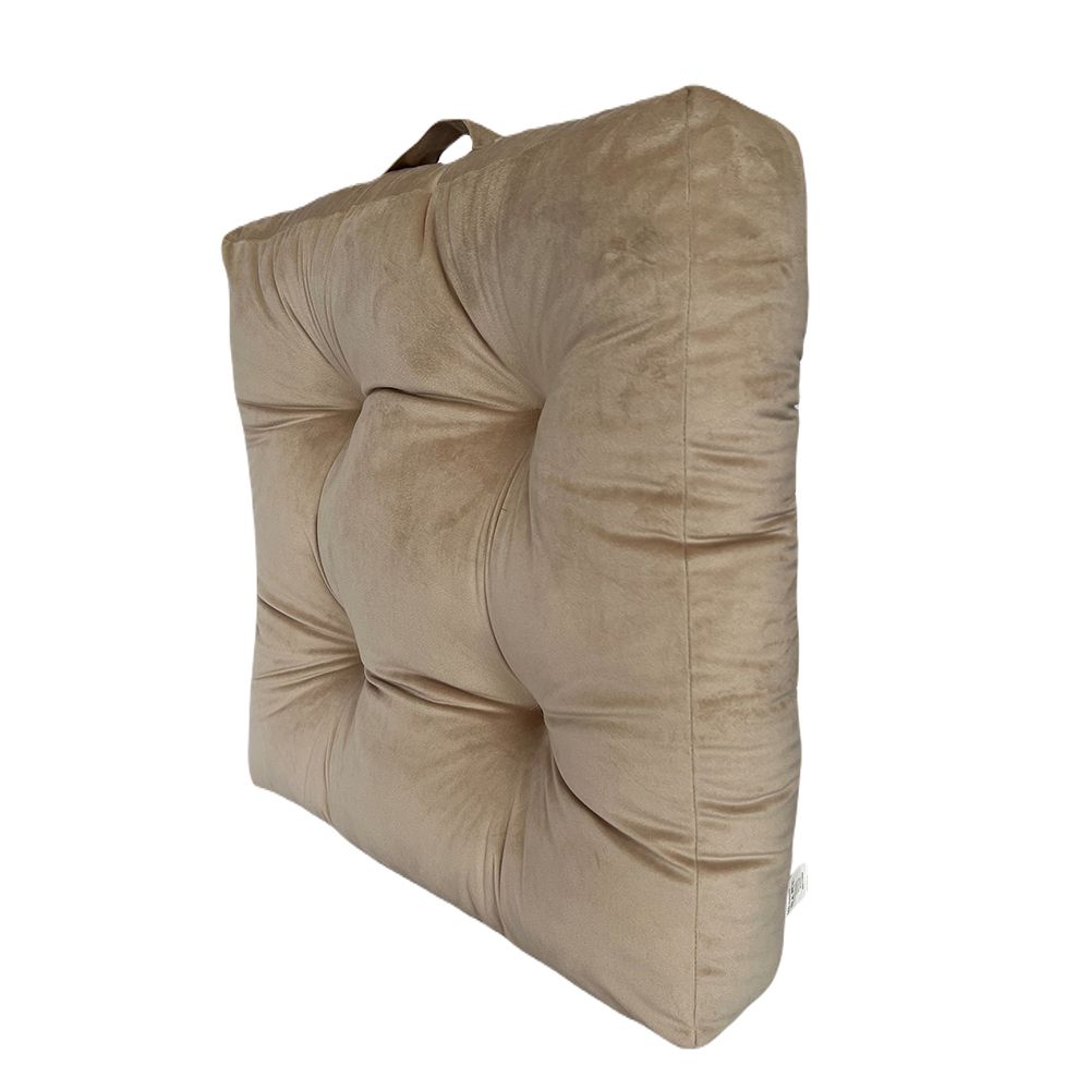 เบาะรองนั่งสีครีม 22X22X3นิ้ว