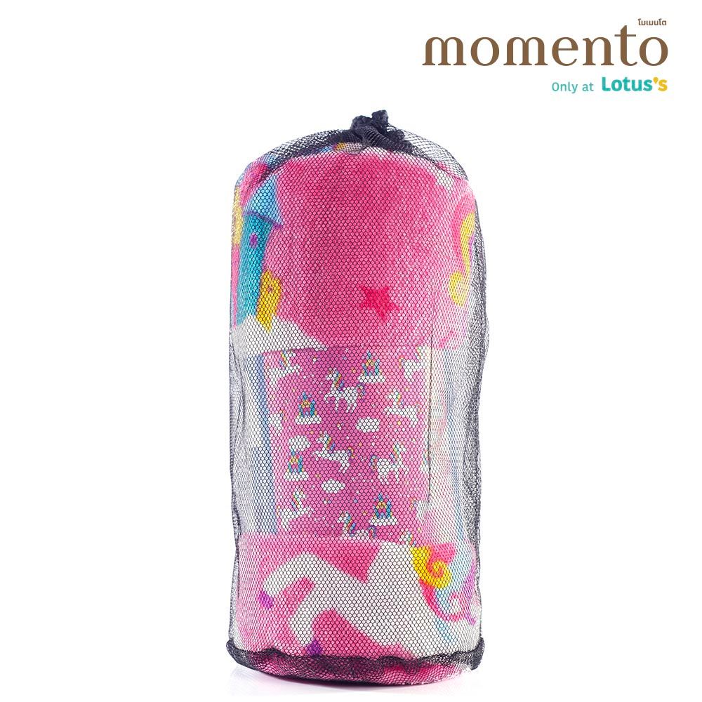 โมเมนโตผ้าห่มแฟลนเนลแฟนตาซี 40X60นิ้ว