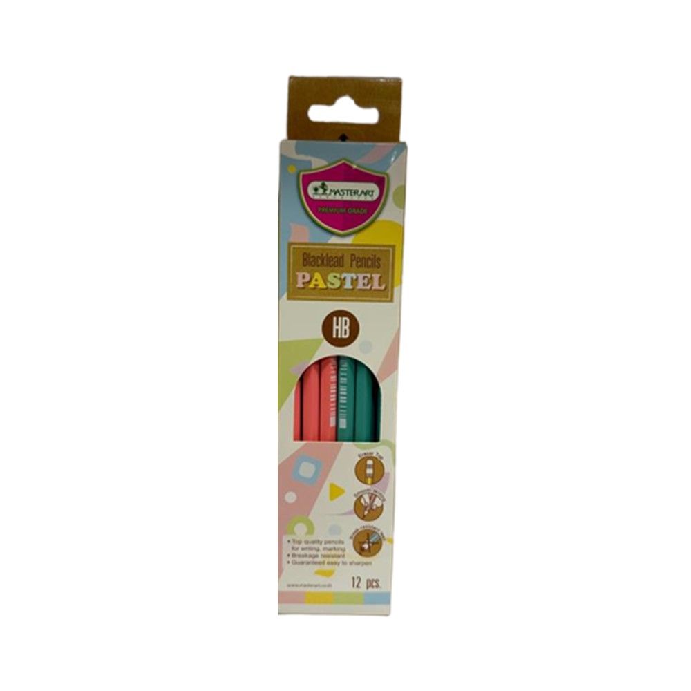 MASTER ART BLACKLEAD PENCIL HB PASTEL