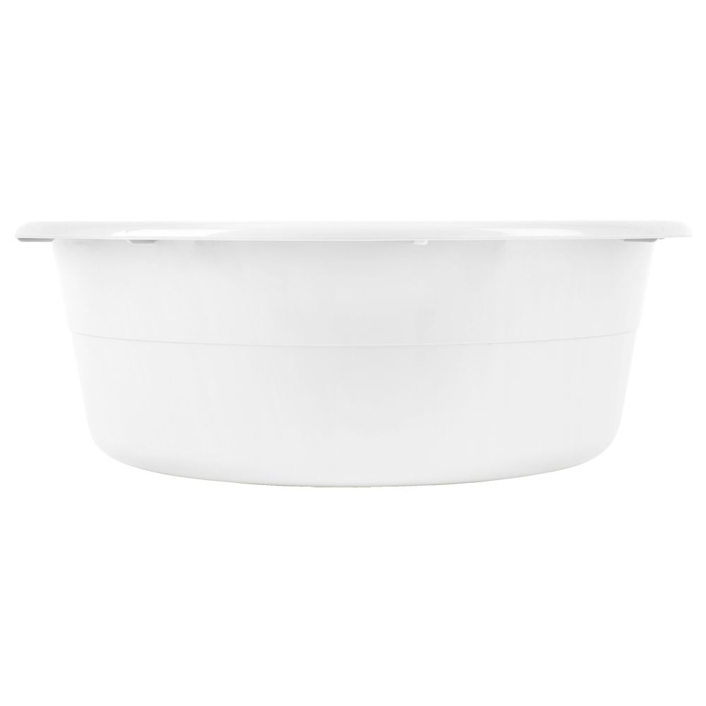 กะละมังทรงลึกสีขาว 55CM