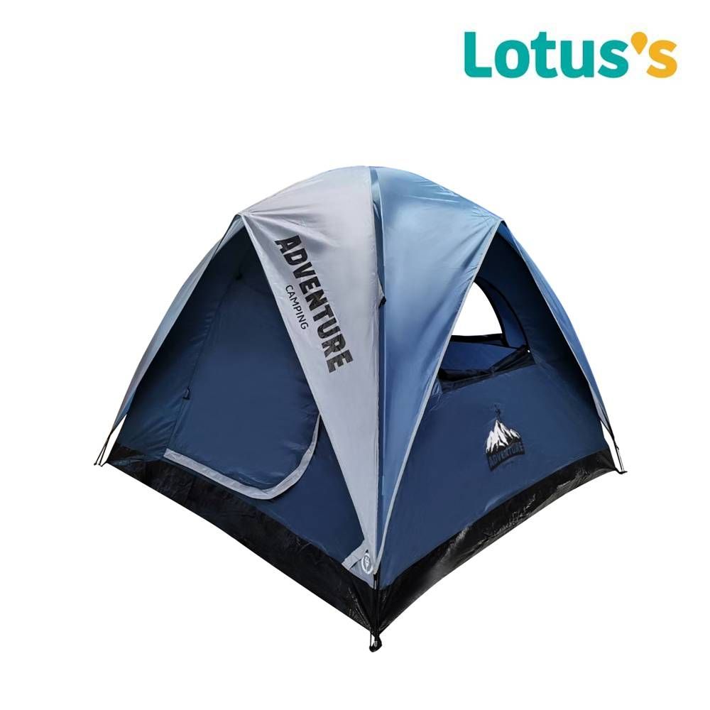 โลตัสเต็นท์โดม ADVENTURE 3คน โปร+ฟลายชีท กันน้ำ 2000 มม.