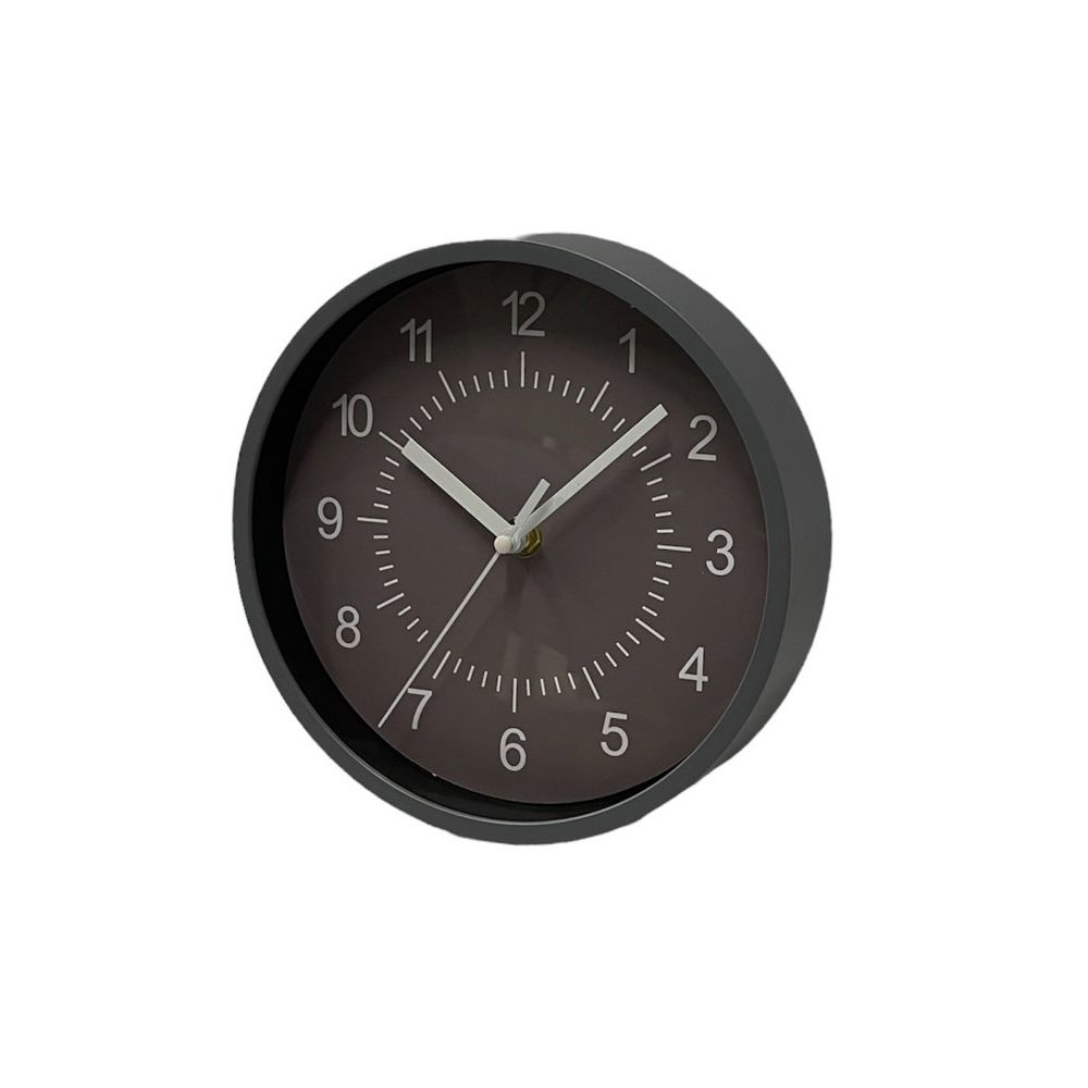 นาฬิกาแขวนผนังสีเทา 8 นิ้ว
