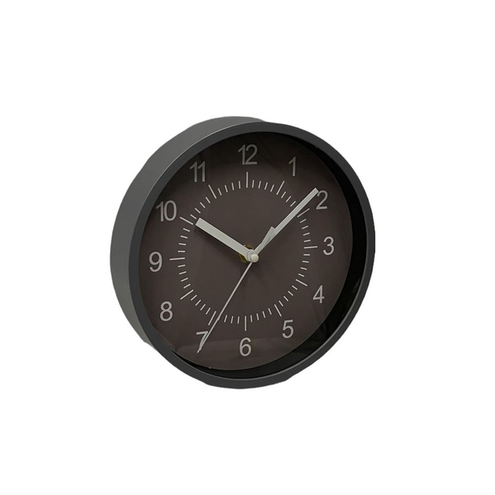 นาฬิกาแขวนผนังสีเทา 8 นิ้ว