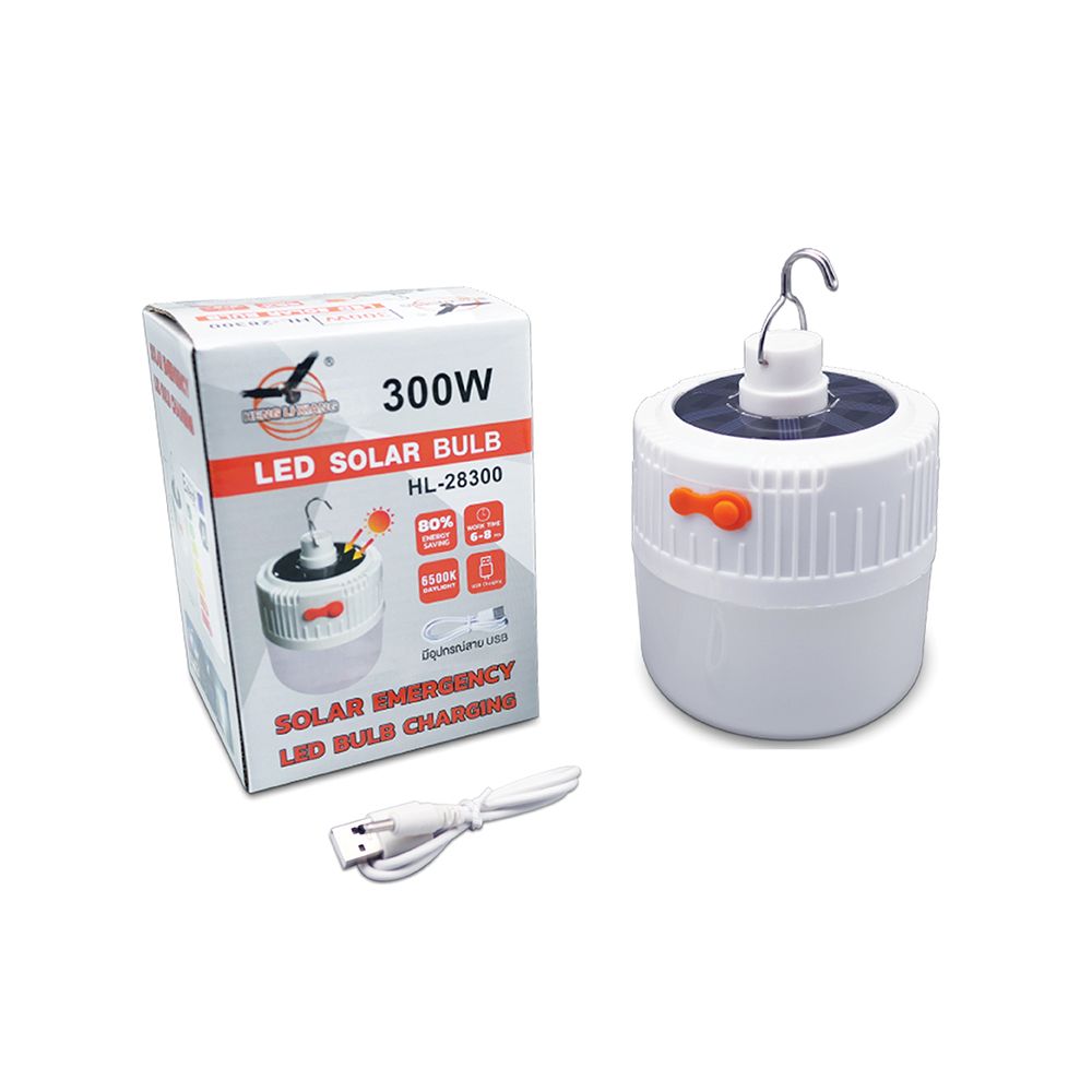 หลอดไฟโซล่าเซลล์ 300W HL-28300