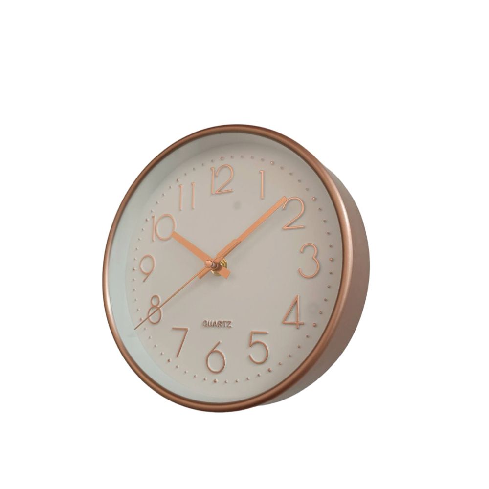 นาฬิกาแขวนผนังขอบทอง 8 นิ้ว