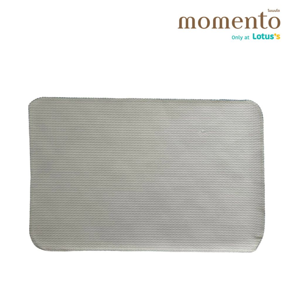 โมเมนโตพรมขนกระต่ายสีครีม40X60ซม.