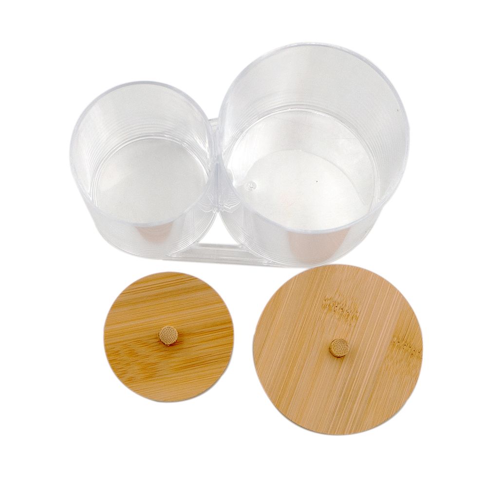 ROUND STORAGE BOX WITH WOODEN COVER 2