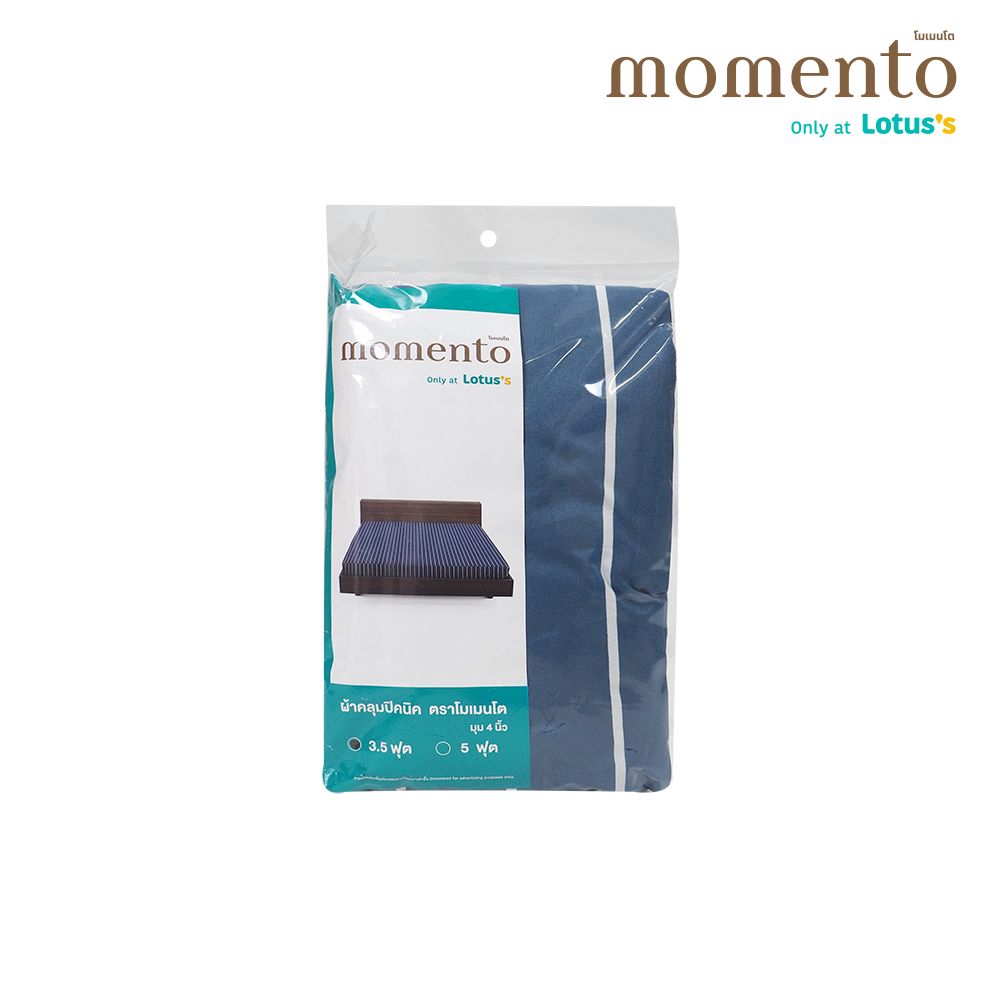 MOMENTO PICNIC CASE GRAPHIC BLUE 3.5FT.