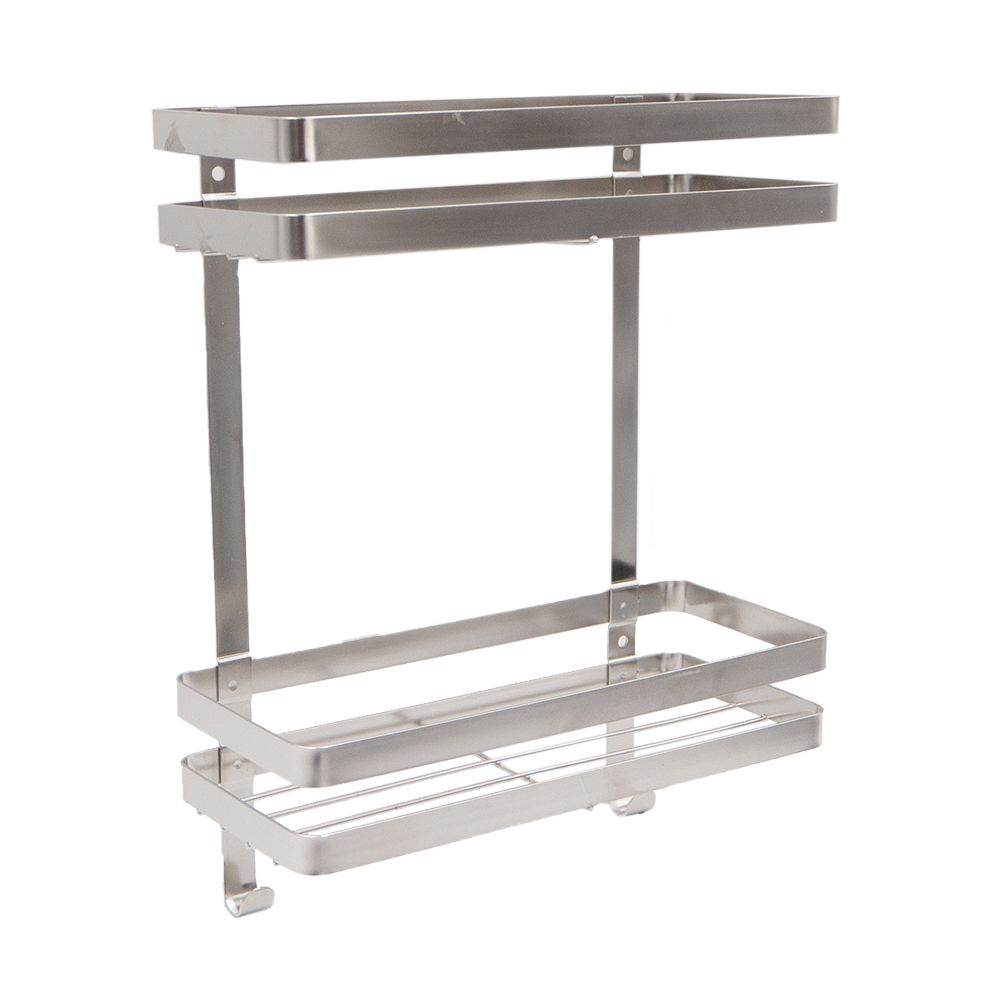 ชั้นวางของสี่เหลี่ยม 2 ชั้น