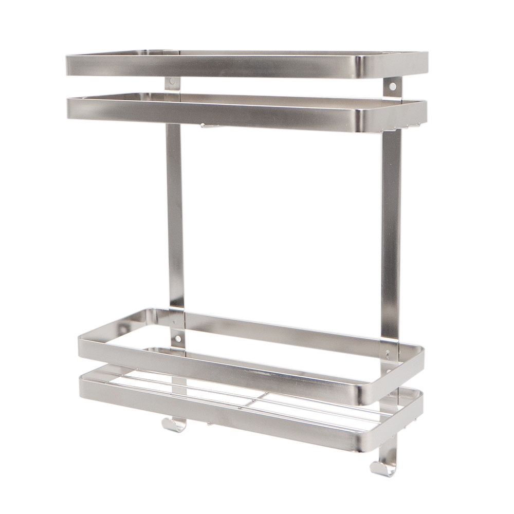 ชั้นวางของสี่เหลี่ยม 2 ชั้น