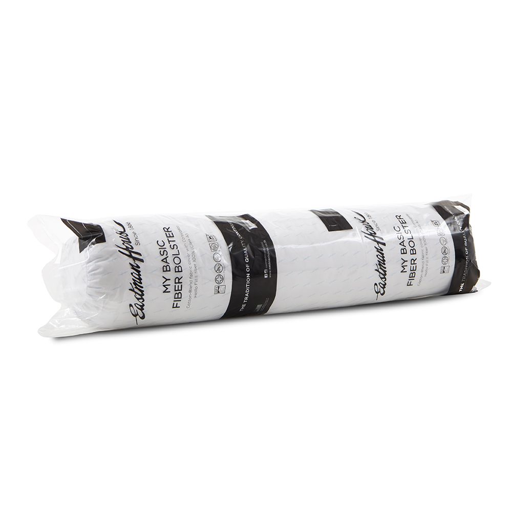 หมอนข้างใยสังเคราะห์สีขาว EH 14X44 นิ้ว