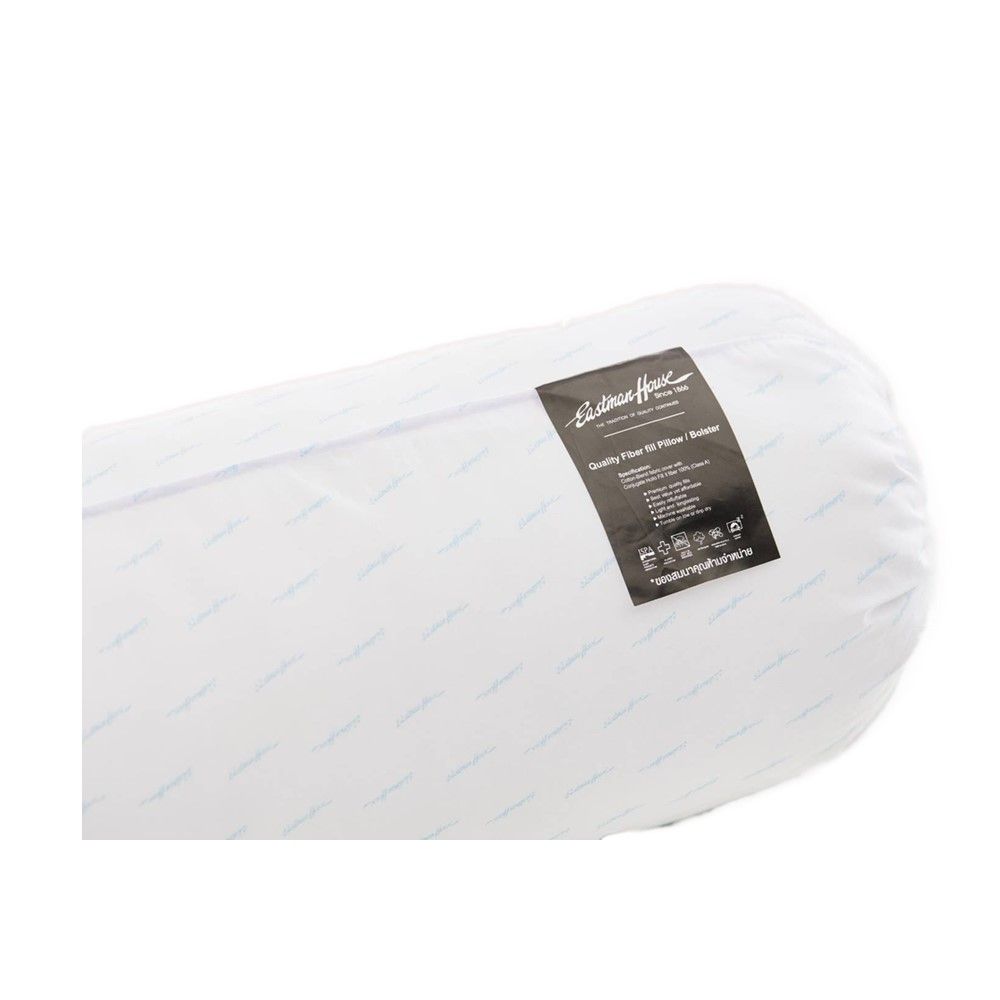 หมอนข้างใยสังเคราะห์สีขาว EH 14X44 นิ้ว