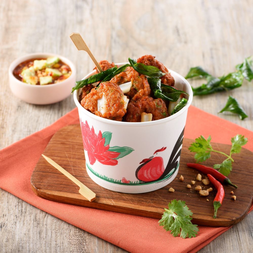 เฟสท์ ช้อยส์ ถ้วยลายไก่ 520มล. 10ชิ้น