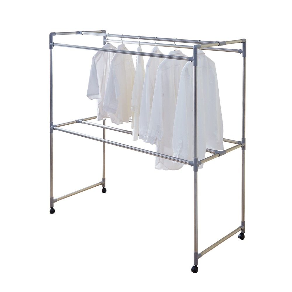 ราวตากผ้าแสตนเลส 6 เส้น 1.50ม.