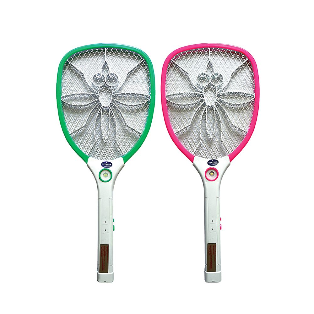 ไม้ตียุงหน้ายุง YG1004 (คละแบบ)