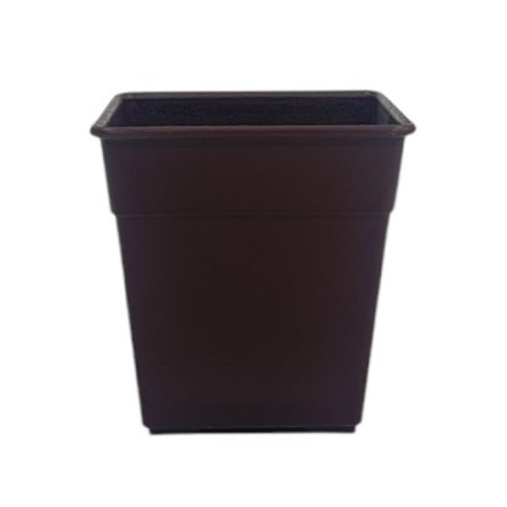 SQUARE PLASTIC POT SIZE 4 INCHES (ASSORTED)