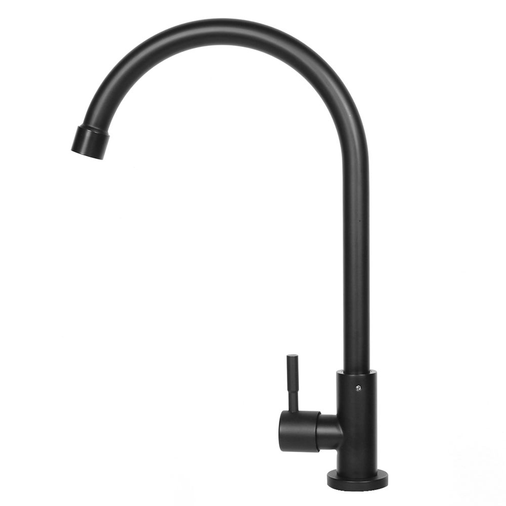 WSPก๊อกอ่างล้างจานสแตนเลส304ดำ #FTS910BK